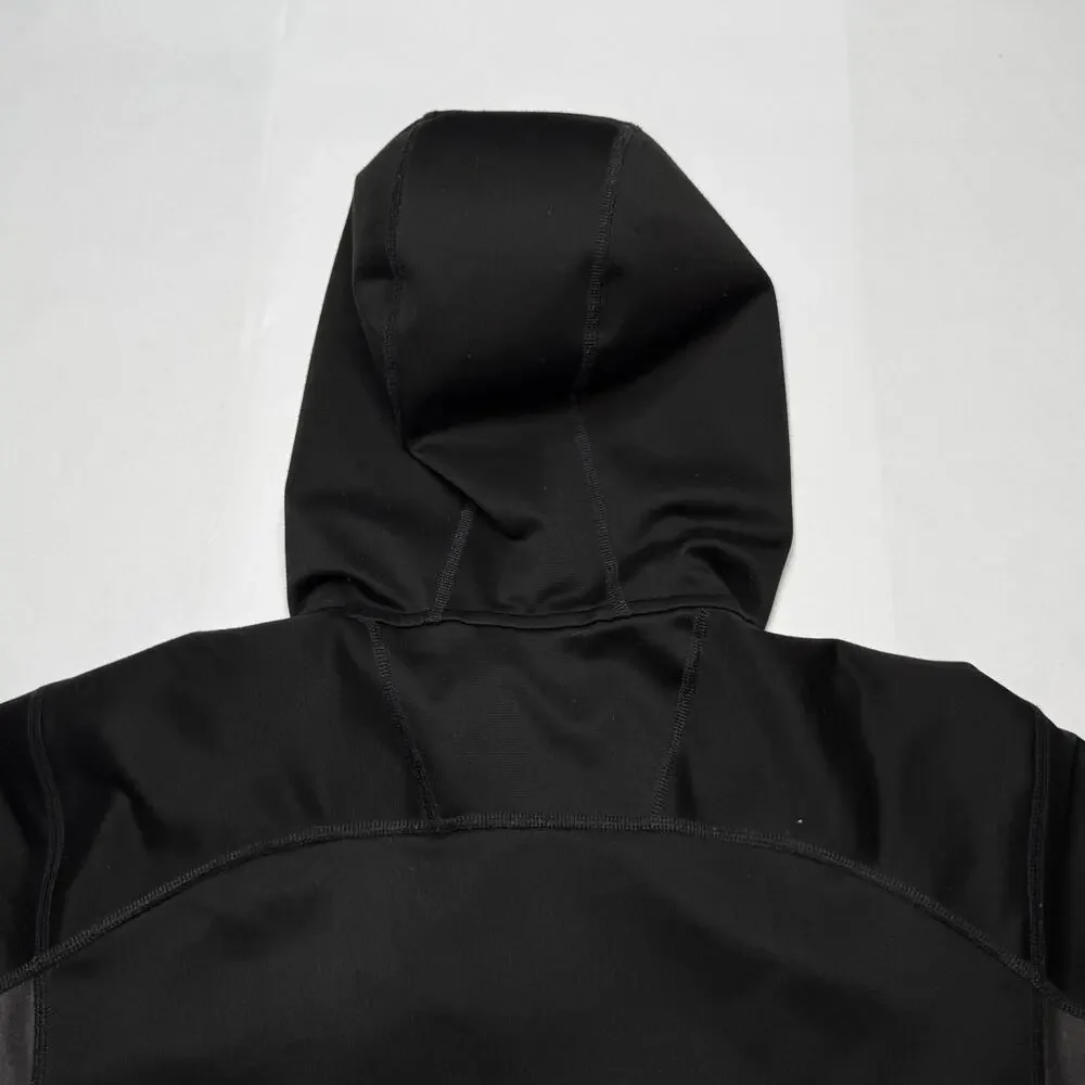 Men's The North Face Black/Grey full zip fleece hoodie size Large